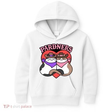 The Cat Hive Pardners Enamel Pin Kids Hoodie