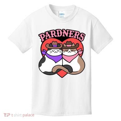 The Cat Hive Pardners Enamel Pin Kids T-Shirt