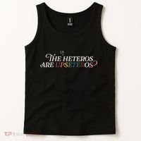 The (Cis) Heteros Are Upseteros Tank Top thumb 2