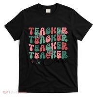 Teacher Claus Holiday Graphic T-Shirt thumb 0