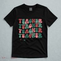Teacher Claus Holiday Graphic T-Shirt thumb 5