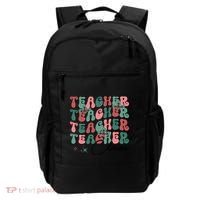 Teacher Claus Holiday Graphic Backpack thumb 0