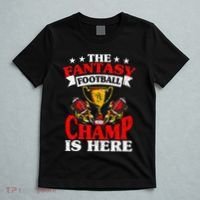 The Champ Is Here Fantasy Football T-Shirt thumb 5