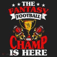 The Champ Is Here Fantasy Football Beanie thumb 2