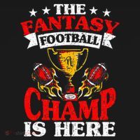 The Champ Is Here Fantasy Football Toddler Hoodie thumb 2
