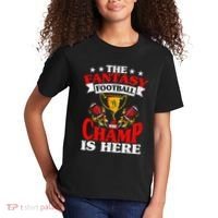 The Champ Is Here Fantasy Football Kids T-Shirt thumb 2
