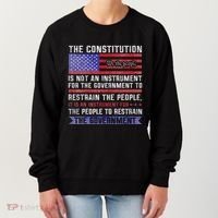 The Constitution Is An Instrument Us Patriotic Women's Sweatshirt thumb 0