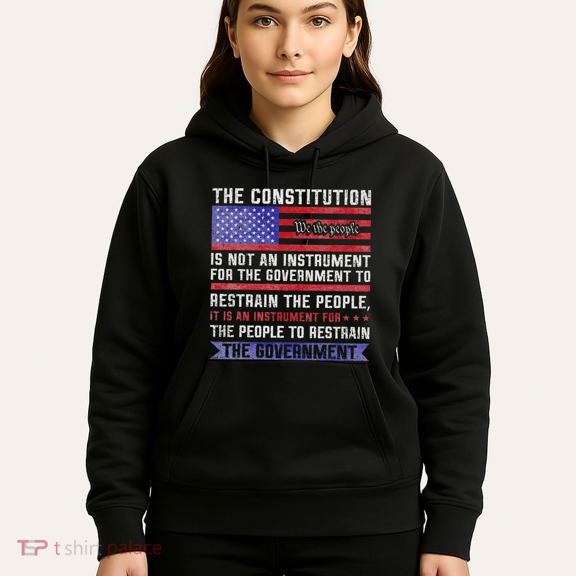 The Constitution Is An Instrument Us Patriotic Hoodie