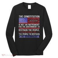 The Constitution Is An Instrument Us Patriotic Long Sleeve Shirt thumb 0