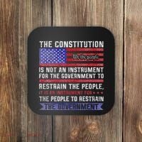 The Constitution Is An Instrument Us Patriotic Coaster thumb 0