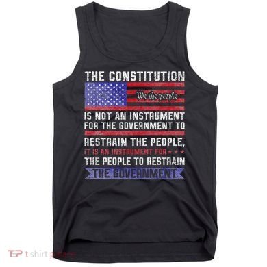 The Constitution Is An Instrument Us Patriotic Tank Top