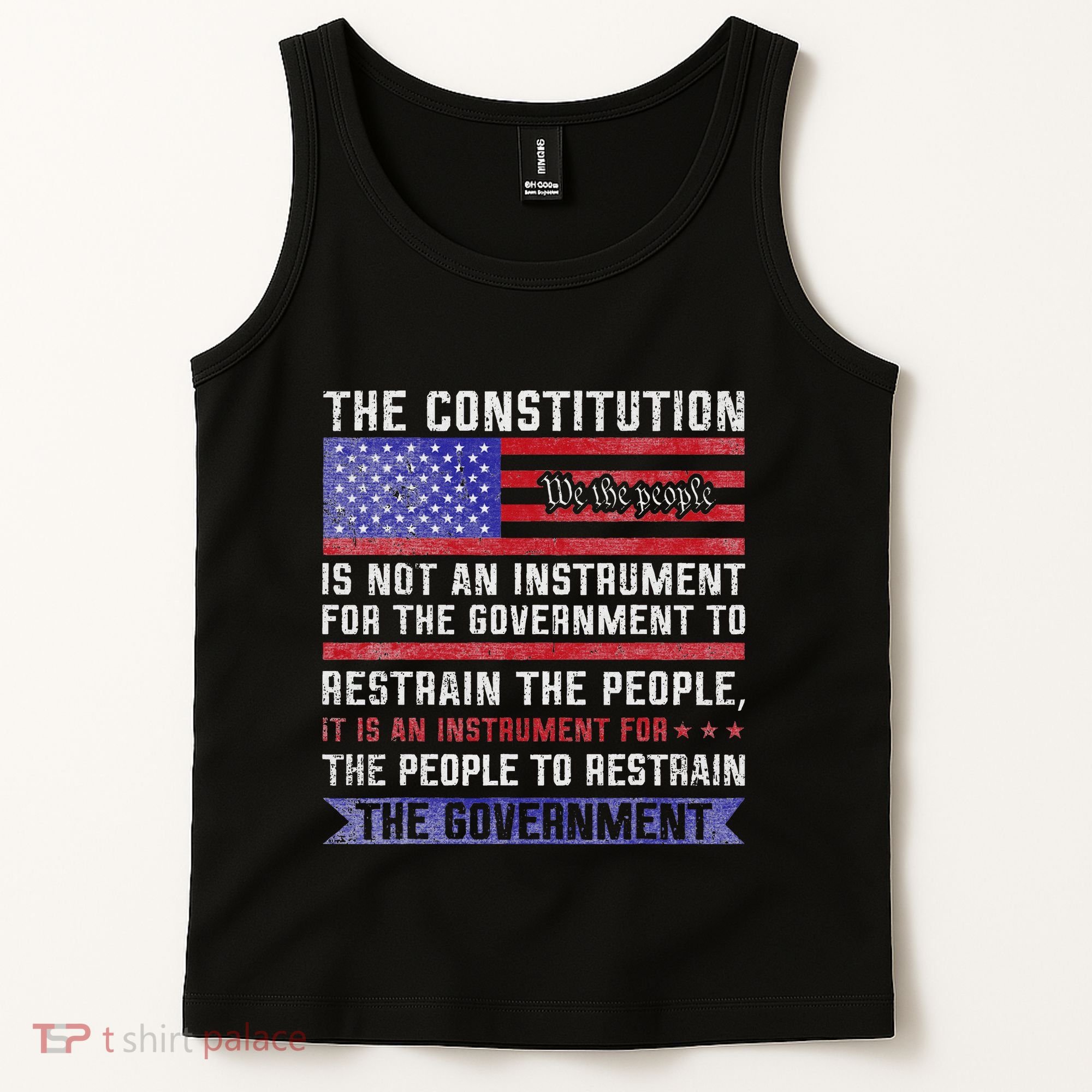 The Constitution Is An Instrument Us Patriotic Tank Top