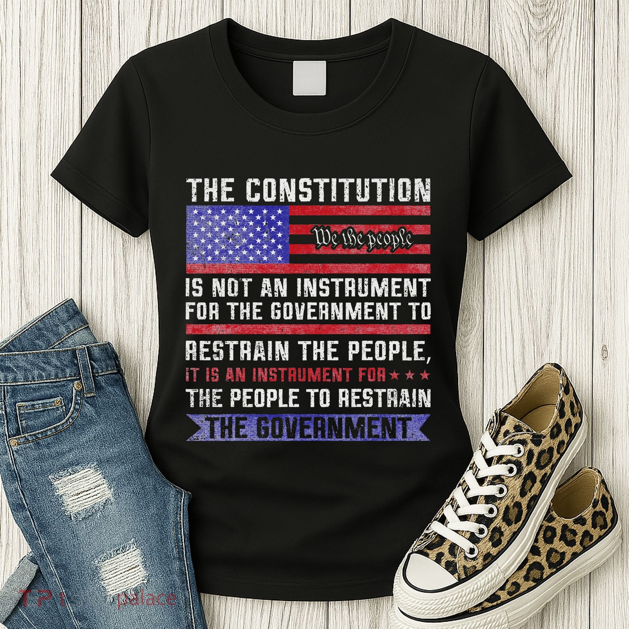 The Constitution Is An Instrument Us Patriotic Women's T-Shirt