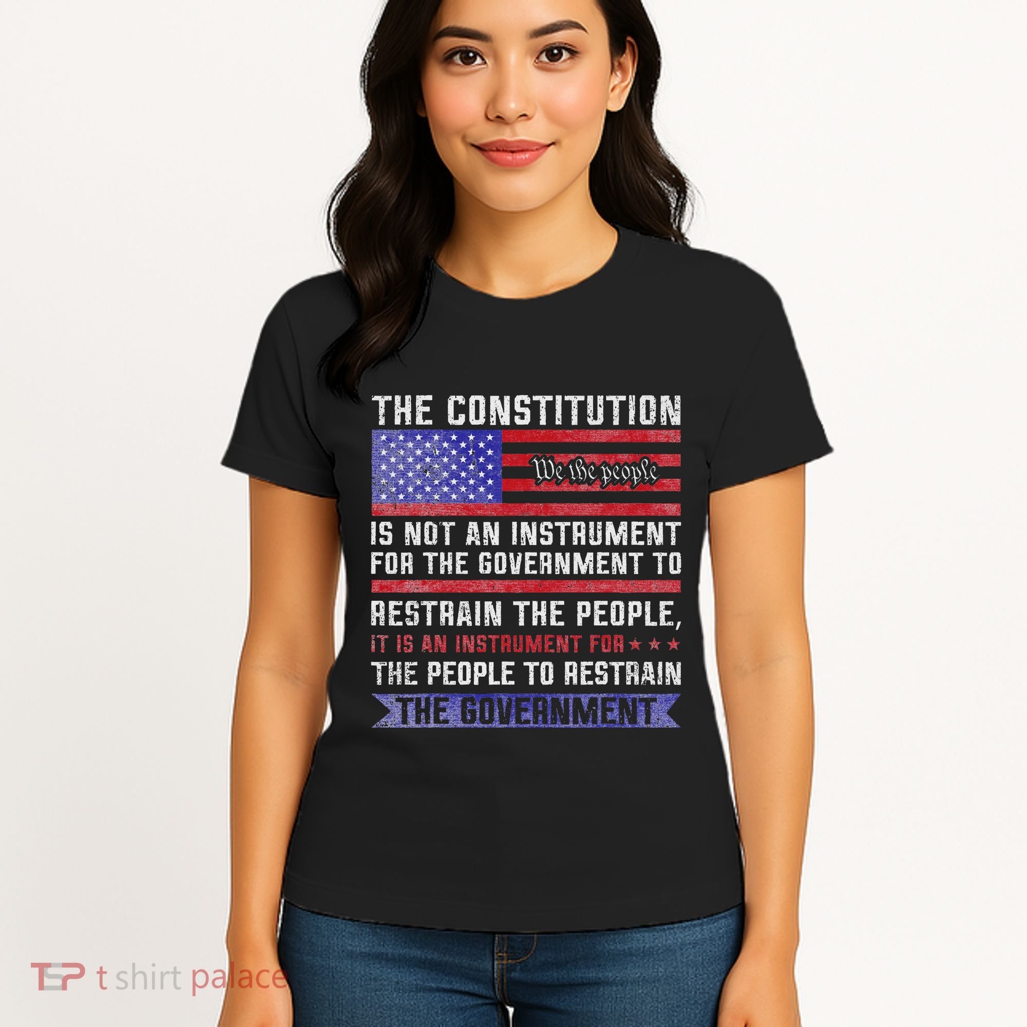 The Constitution Is An Instrument Us Patriotic Women's T-Shirt