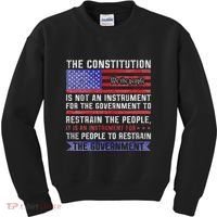 The Constitution Is An Instrument Us Patriotic Kids Sweatshirt thumb 0