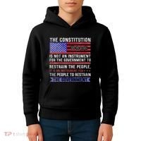 The Constitution Is An Instrument Us Patriotic Kids Hoodie thumb 4