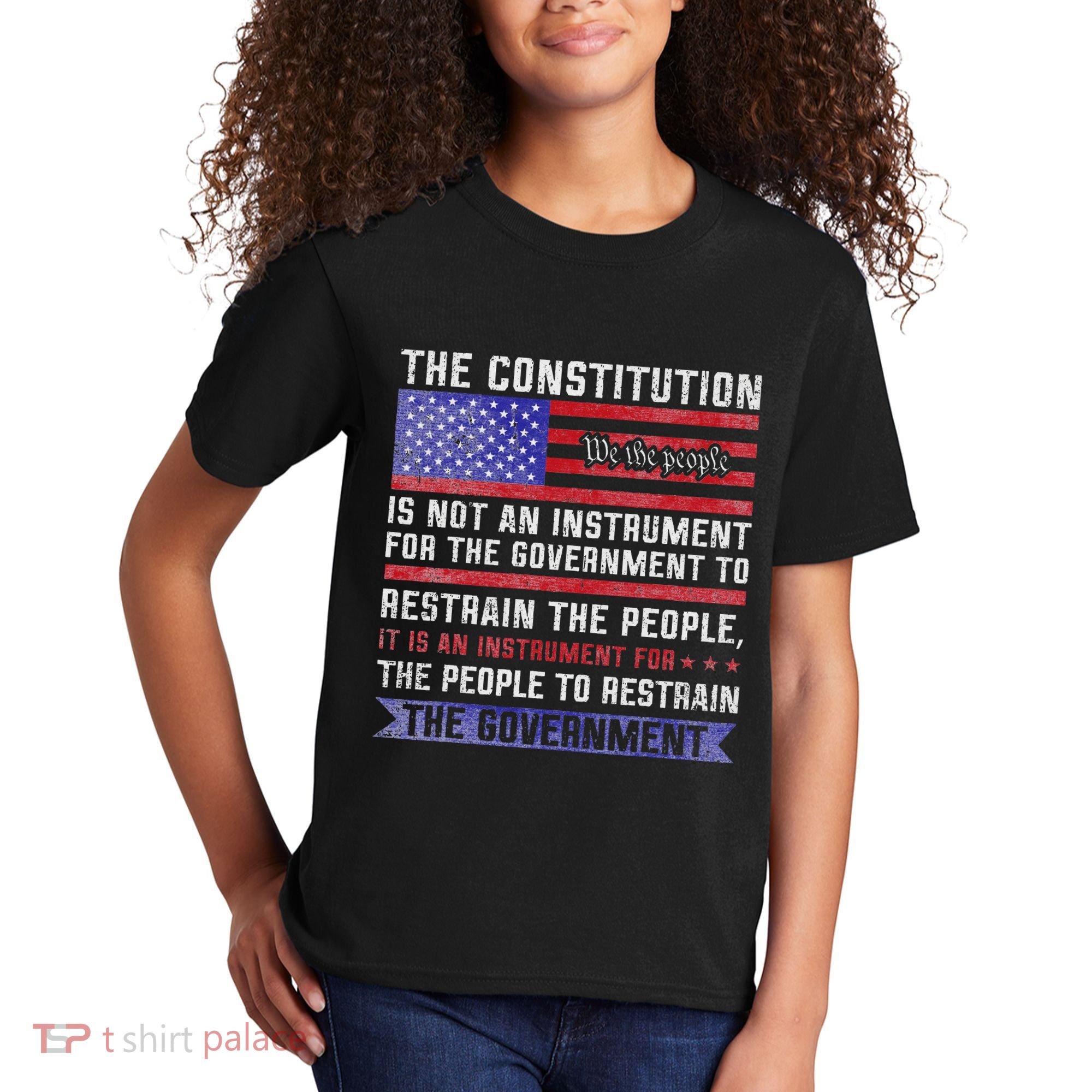 The Constitution Is An Instrument Us Patriotic Kids T-Shirt