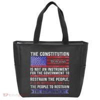 The Constitution Is An Instrument Us Patriotic Tote Bag thumb 0