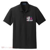 Thyroid Cancer I Love Someone With Thyroid Cancer Awareness Dry Zone Grid Polo thumb 0