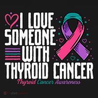 Thyroid Cancer I Love Someone With Thyroid Cancer Awareness Mousepad thumb 1