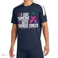 Thyroid Cancer I Love Someone With Thyroid Cancer Awareness Sport-Tek Competitor United Soccer Jersey thumb 0