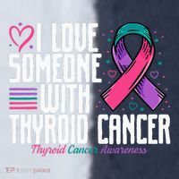 Thyroid Cancer I Love Someone With Thyroid Cancer Awareness Sport-Tek Competitor United Soccer Jersey thumb 4