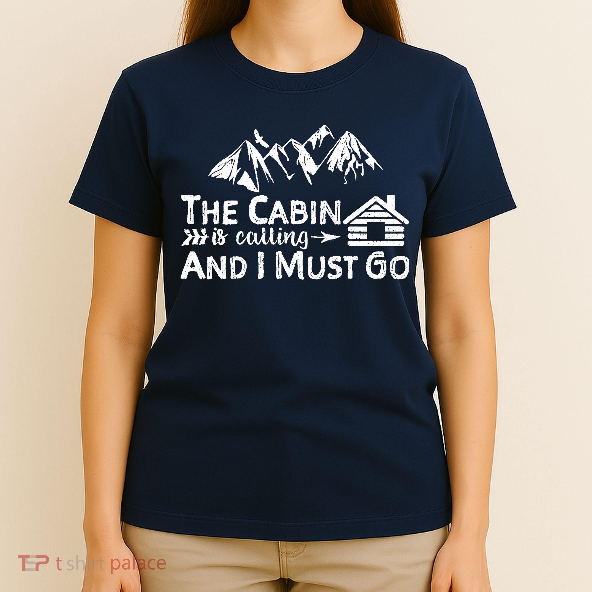 The Cabin Is Calling And I Must Go Cabin Life Gift T-Shirt
