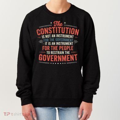 The Constitution Is An Instrument Hands Off Women's Sweatshirt
