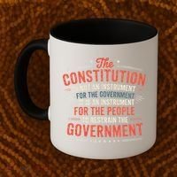The Constitution Is An Instrument Hands Off Coffee Mug thumb 2