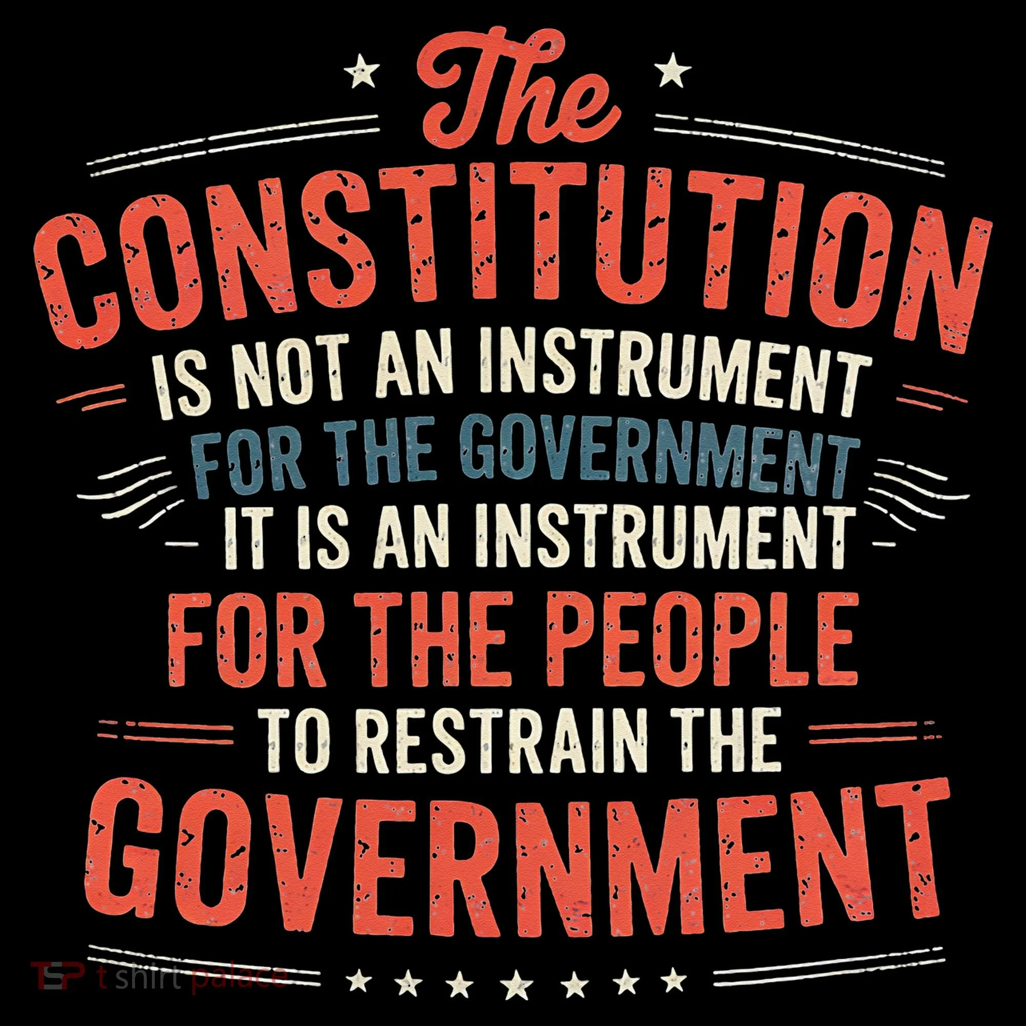 The Constitution Is An Instrument Hands Off Coffee Mug