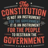 The Constitution Is An Instrument Hands Off Beanie thumb 2