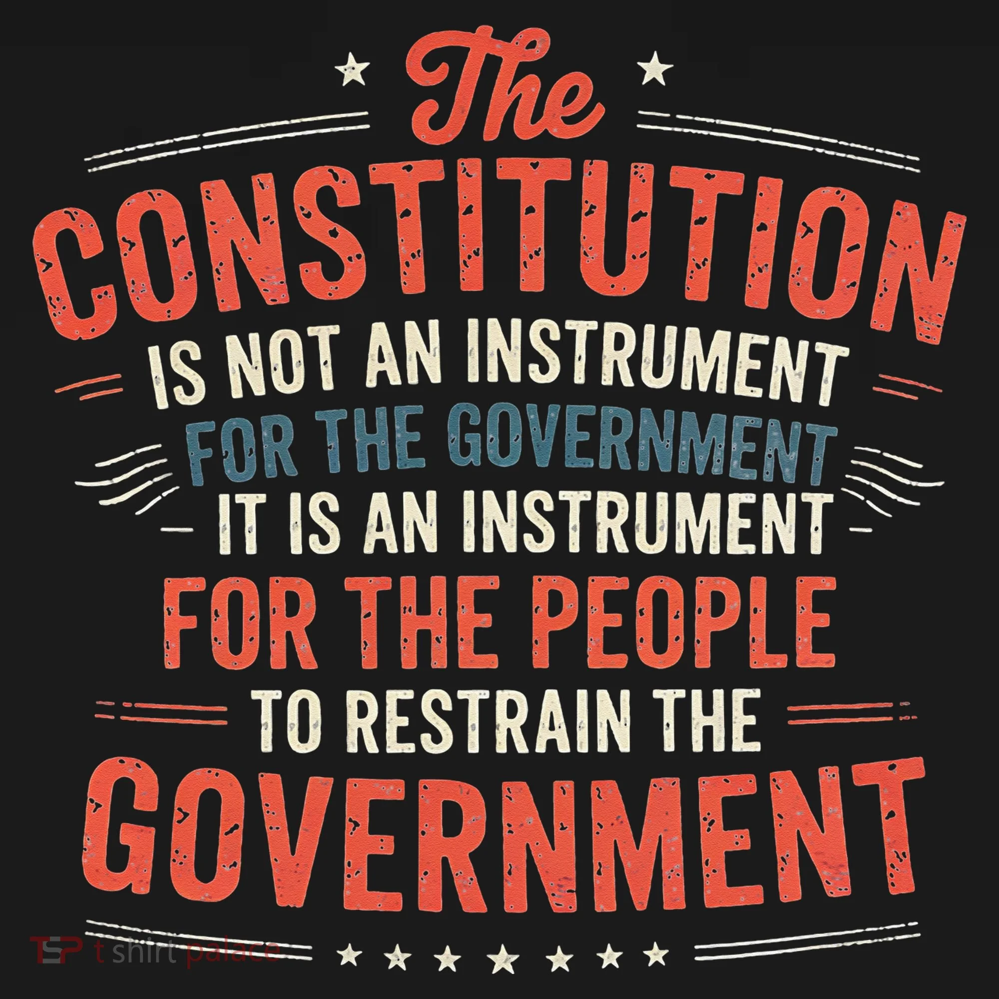 The Constitution Is An Instrument Hands Off Coaster