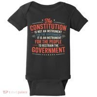 The Constitution Is An Instrument Hands Off Baby Bodysuit thumb 0