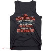 The Constitution Is An Instrument Hands Off Tank Top thumb 0