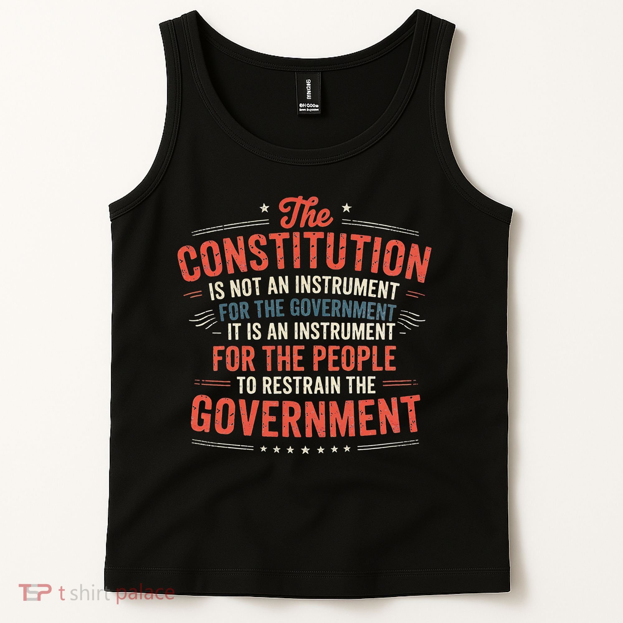 The Constitution Is An Instrument Hands Off Tank Top