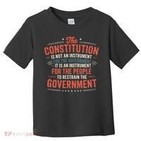 The Constitution Is An Instrument Hands Off Toddler T-Shirt thumb 0