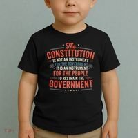The Constitution Is An Instrument Hands Off Toddler T-Shirt thumb 2