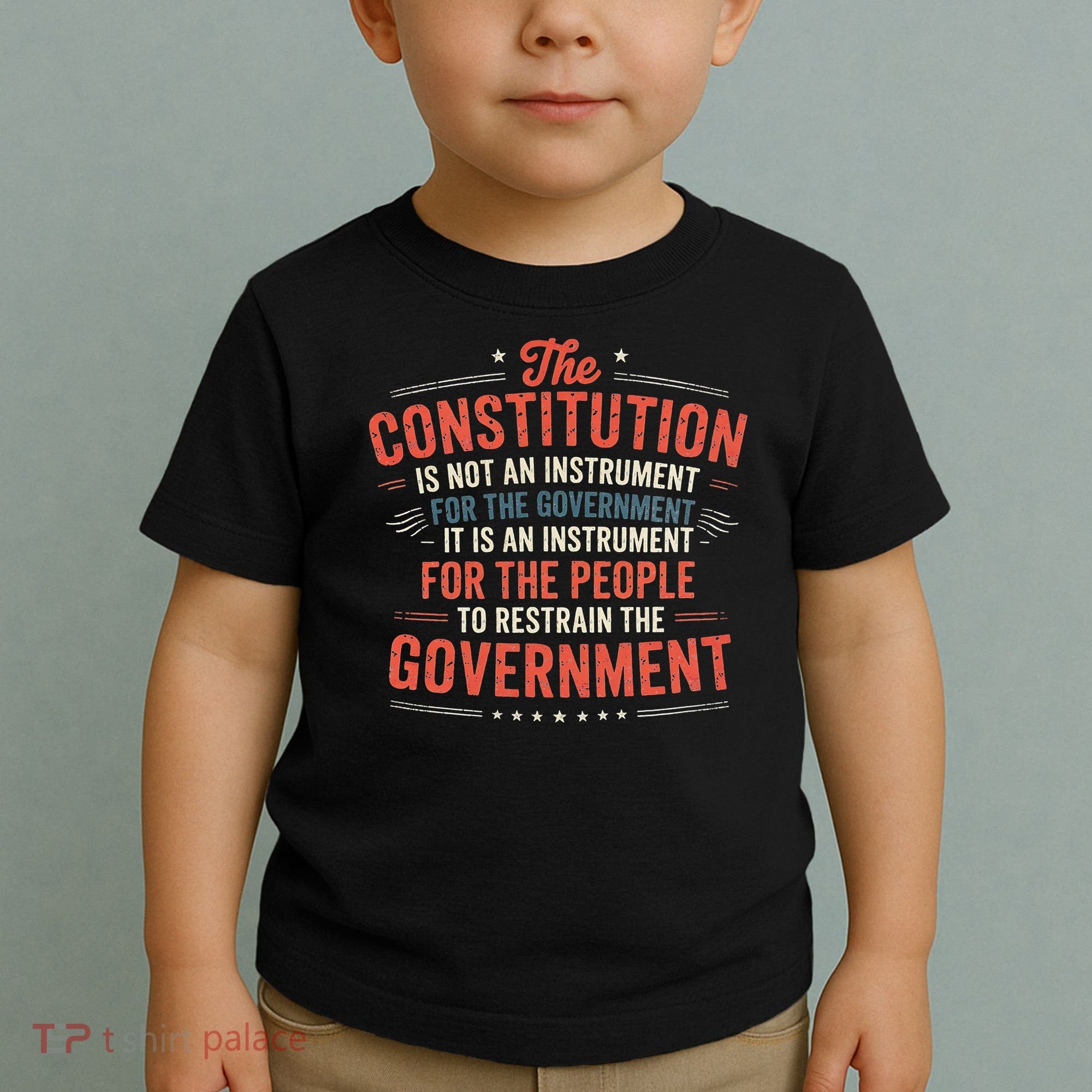 The Constitution Is An Instrument Hands Off Toddler T-Shirt