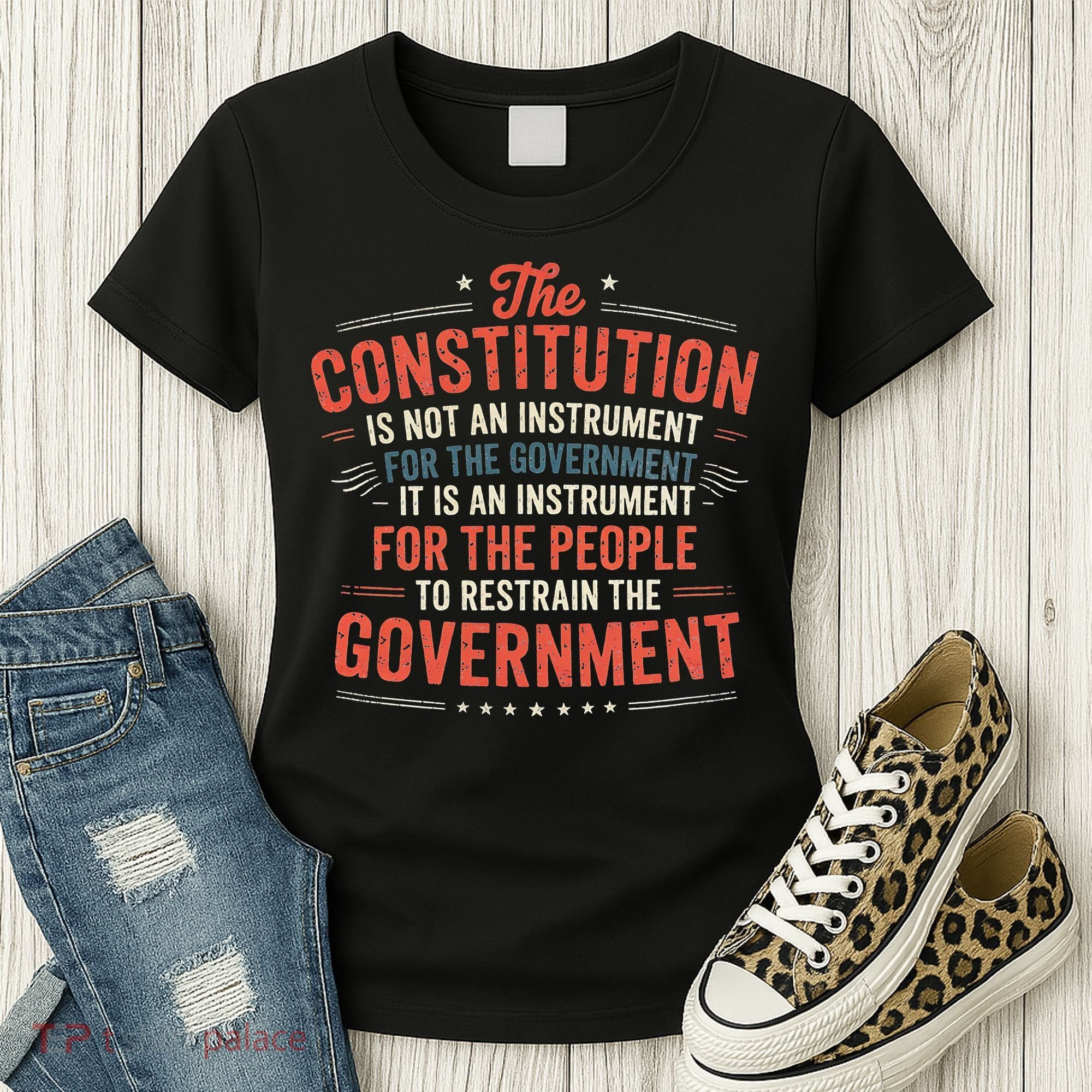 The Constitution Is An Instrument Hands Off Women's T-Shirt