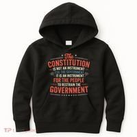 The Constitution Is An Instrument Hands Off Kids Hoodie thumb 0