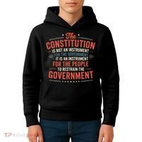 The Constitution Is An Instrument Hands Off Kids Hoodie thumb 4