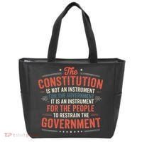 The Constitution Is An Instrument Hands Off Tote Bag thumb 0