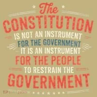 The Constitution Is An Instrument Hands Off Hoodie thumb 2
