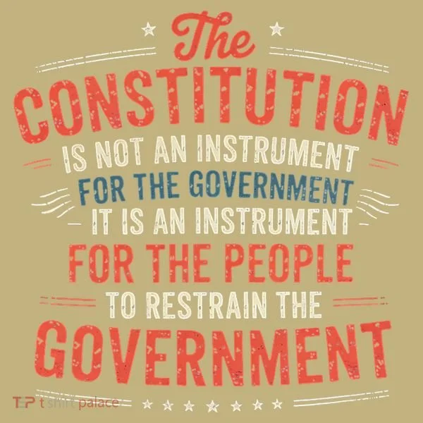 The Constitution Is An Instrument Hands Off Hoodie