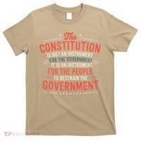 The Constitution Is An Instrument Hands Off T-Shirt thumb 0