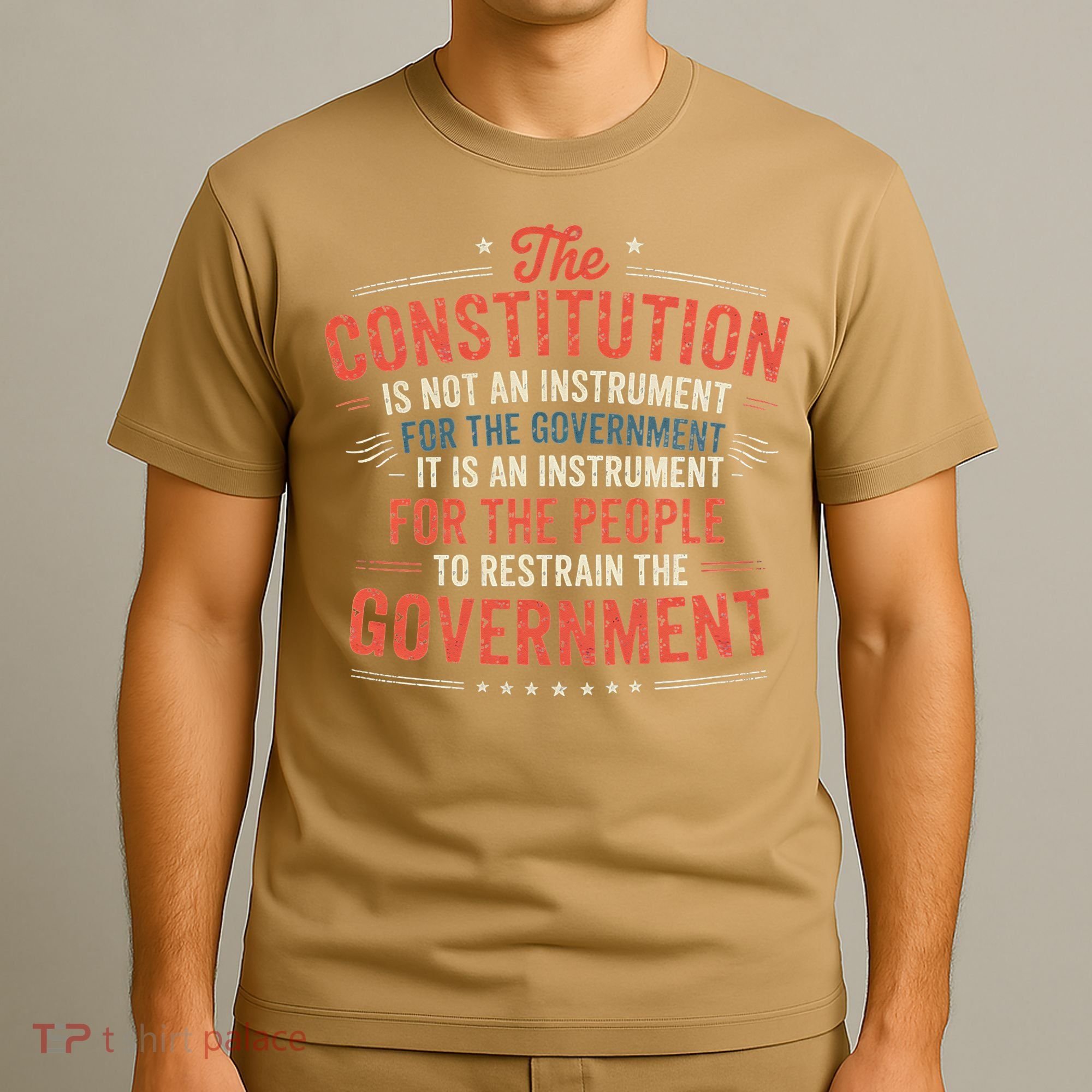 The Constitution Is An Instrument Hands Off T-Shirt