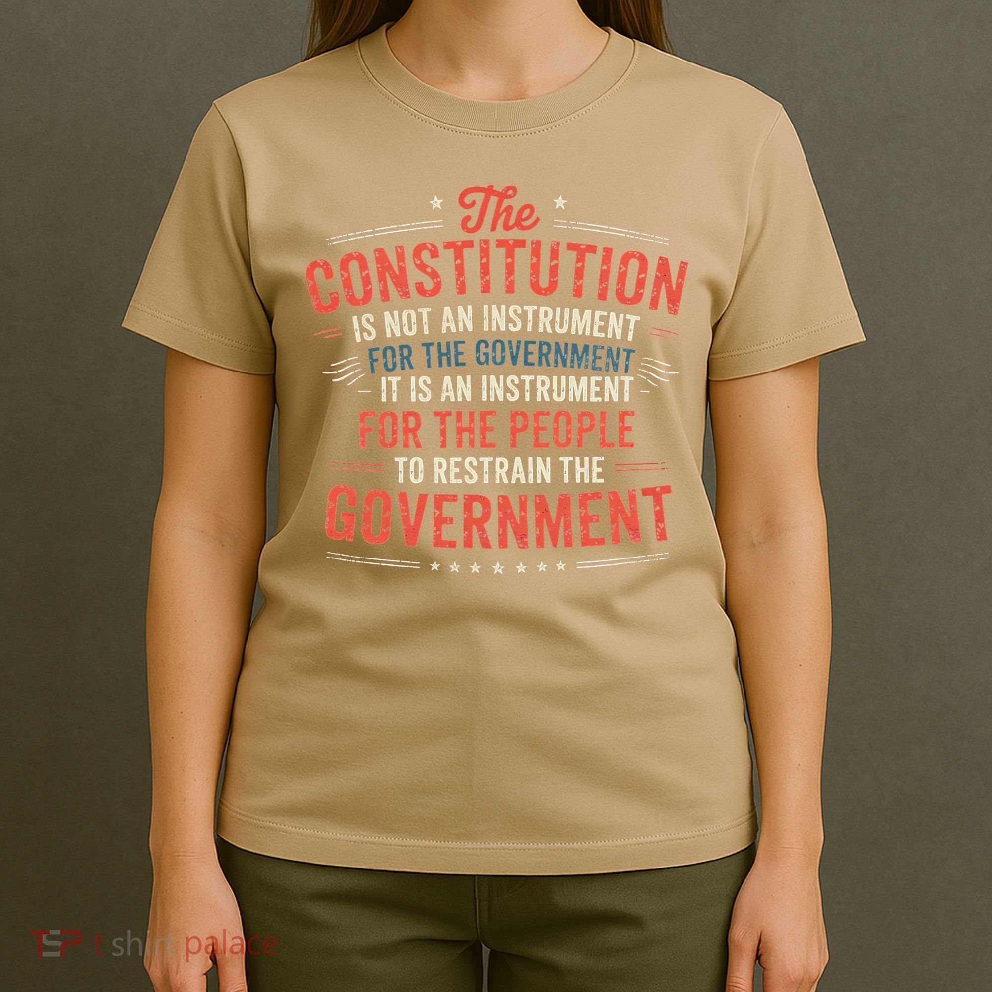 The Constitution Is An Instrument Hands Off T-Shirt