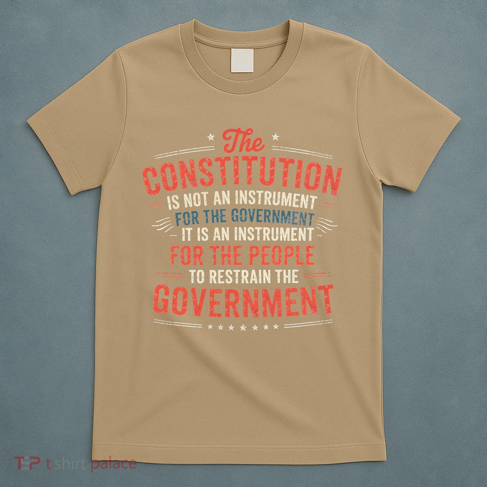 The Constitution Is An Instrument Hands Off T-Shirt