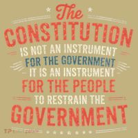 The Constitution Is An Instrument Hands Off Kids T-Shirt thumb 2