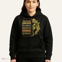 The Comeback Is Always Greater Than The Setback Lion Zoo Hoodie thumb 5